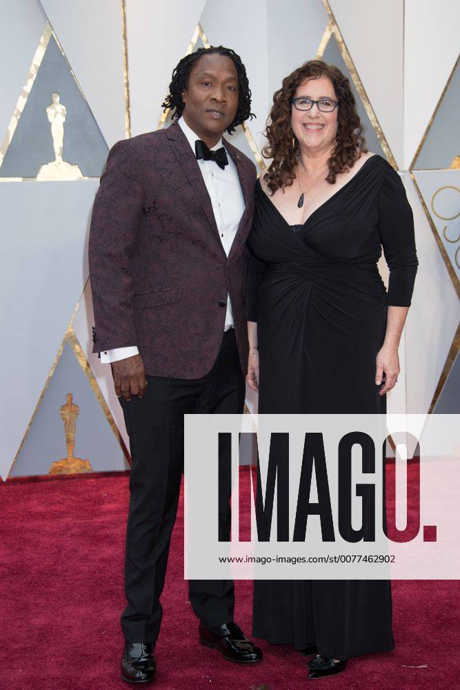 Feb 26, 2017 - Hollywood, California, U.S - Roger Ross Williams, Oscar nominee, and Julie Goldman, Oscar nominee, arrive on the red carpet of The 89th Oscars® at the Dolby Theatre in Hollywood, CA on Sunday, February 26, 2017. Hollywood U.S - ZUMAz03_ 20170226_sho_z03_248