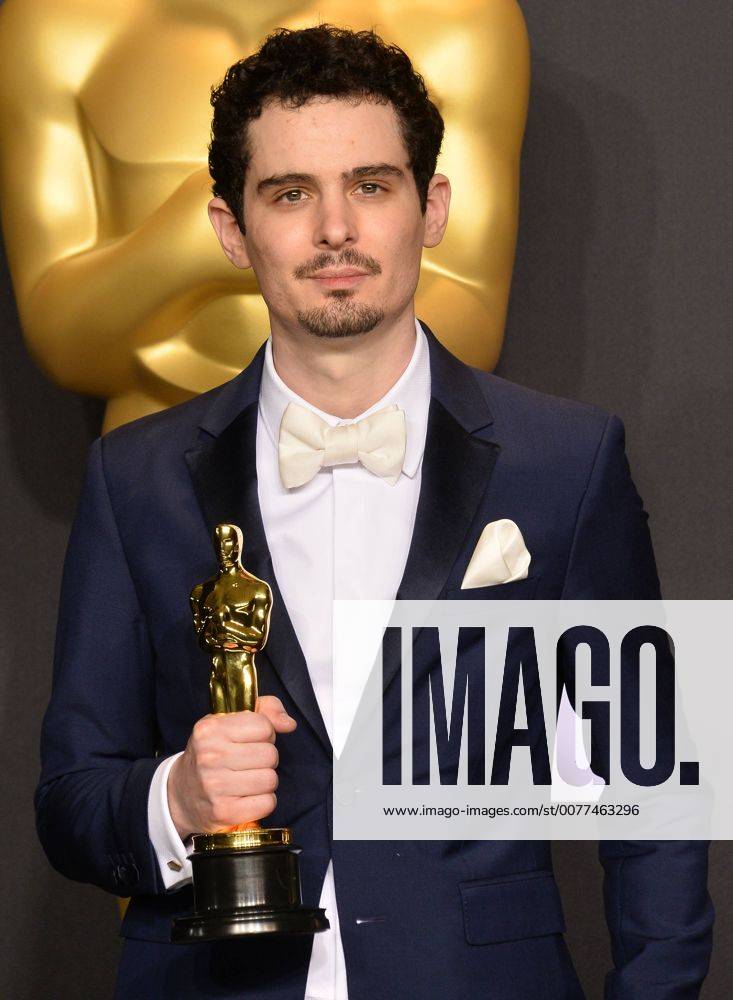 Filmmaker Damien Chazelle, winner of the award for Directing for La La Land appears backstage during the 89th annual Academy Awards at Loews Hollywood Hotel in the Hollywood section of Los Angeles on February 26, 2017. LAP201702261062 JIMxRUYMEN