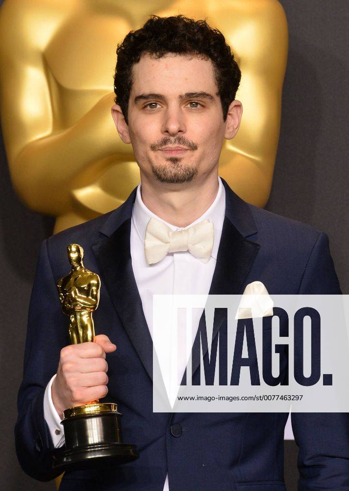 Filmmaker Damien Chazelle, winner of the award for Directing for La La Land appears backstage during the 89th annual Academy Awards at Loews Hollywood Hotel in the Hollywood section of Los Angeles on February 26, 2017. LAP201702261064 JIMxRUYMEN