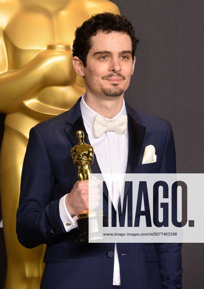 Filmmaker Damien Chazelle, winner of the award for Directing for La La Land appears backstage during the 89th annual Academy Awards at Loews Hollywood Hotel in the Hollywood section of Los Angeles on February 26, 2017. LAP201702261065 JIMxRUYMEN