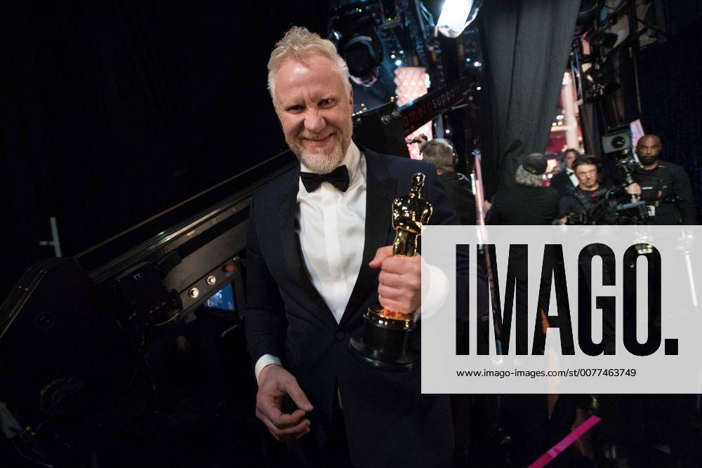 Feb 26, 2017 - Hollywood, California, U.S - CHRISTOPHER NELSONI backstage after accepting the Oscar® for Achievement in makeup, for work on Suicide Squad during the live ABC Telecast of The 89th Oscars® at the Dolby® Theatre in Hollywood, CA on Sunday, February 26, 2017. Hollywood U.S - ZUMAz03_ 20170226_sho_z03_543