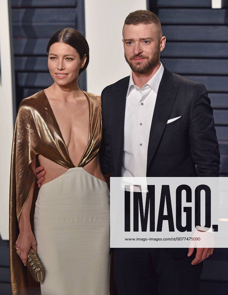 Justin Timberlake and Jessica Biel attend the Vanity Fair Oscar Party at the Wallis Annenberg Center for the Performing Arts in Beverly Hills, California on February 26, 2017. LAP201702262092 CHRISTINExCHEW