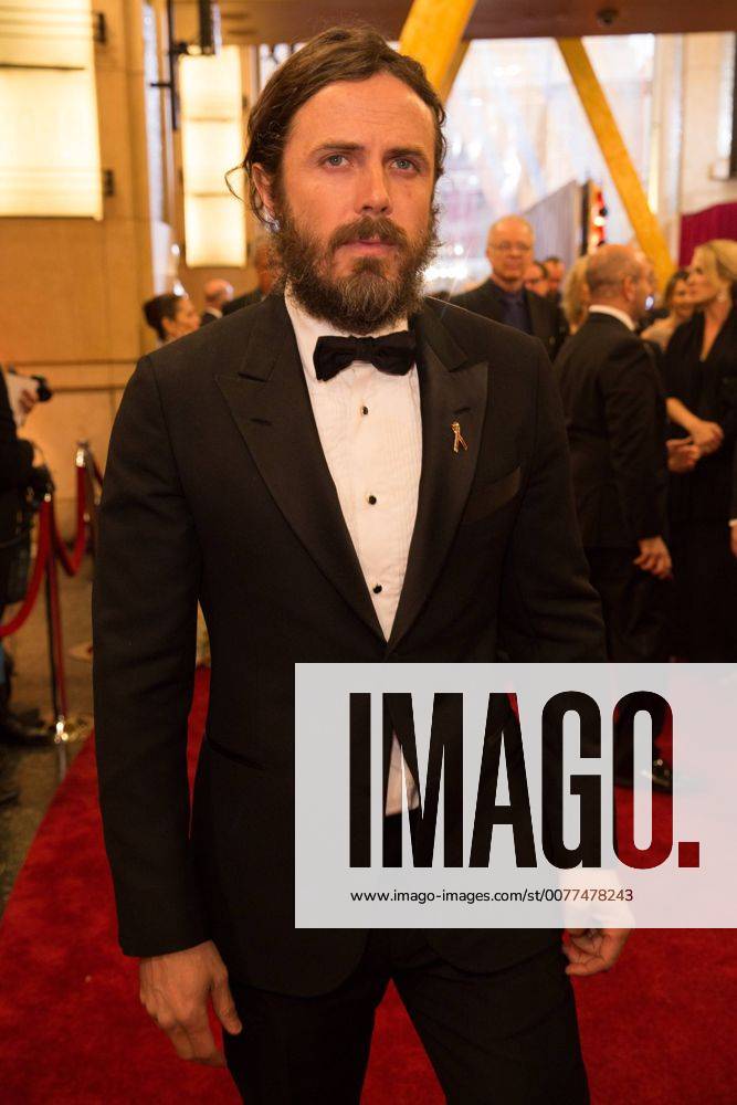 Feb 26, 2017 - Hollywood, California, U.S. - CASEY AFFLECK, Oscar nominee, arrives on the red carpet of The 89th Oscars at the Dolby Theatre in Hollywood, CA on Sunday, February 26, 2017. Hollywood U.S. - ZUMAz03_ 20170226_sho_z03_816