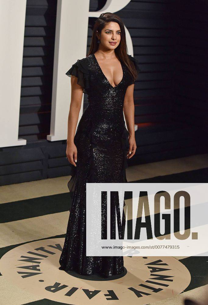 Priyanka Chopra attends the Vanity Fair Oscar Party at the Wallis Annenberg Center for the Performing Arts in Beverly Hills, California on February 26, 2017. LAP201702262028 CHRISTINExCHEW