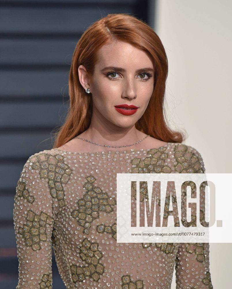 Emma Roberts attends the Vanity Fair Oscar Party at the Wallis Annenberg Center for the Performing Arts in Beverly Hills, California on February 26, 2017. LAP201702262111 CHRISTINExCHEW