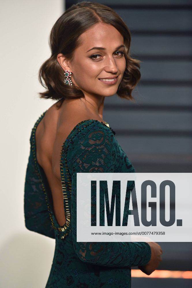 Alicia Vikander attends the Vanity Fair Oscar Party at the Wallis Annenberg Center for the Performing Arts in Beverly Hills, California on February 26, 2017. LAP201702262120 CHRISTINExCHEW