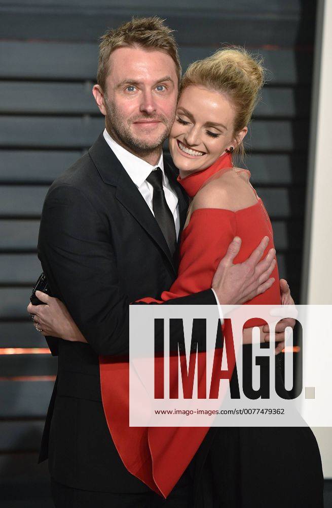 Chris Hardwick and his wife Lydia Hearst attend the Vanity Fair Oscar Party at the Wallis Annenberg Center for the Performing Arts in Beverly Hills, California on February 26, 2017. LAP201702262148 CHRISTINExCHEW