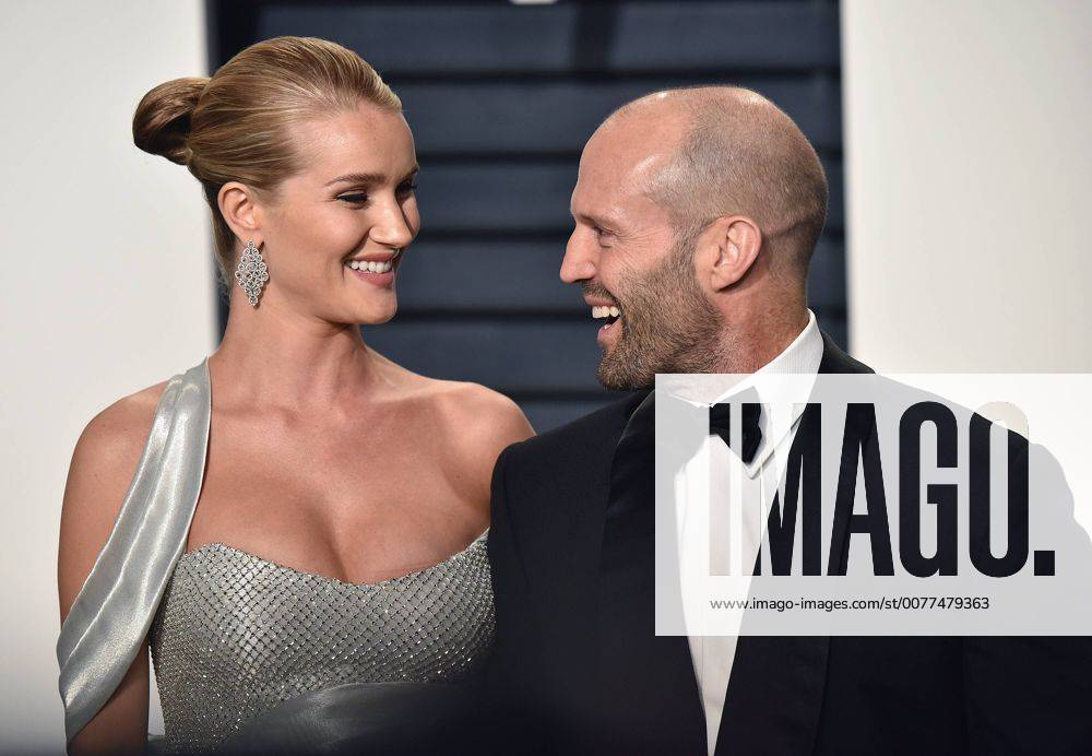 Jason Statham and Rosie Huntington-Whiteley attend the Vanity Fair Oscar Party at the Wallis Annenberg Center for the Performing Arts in Beverly Hills, California on February 26, 2017. LAP201702262149 CHRISTINExCHEW