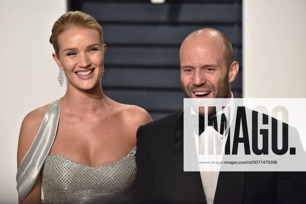 Jason Statham and Rosie Huntington-Whiteley attend the Vanity Fair Oscar Party at the Wallis Annenberg Center for the Performing Arts in Beverly Hills, California on February 26, 2017. LAP201702262150 CHRISTINExCHEW