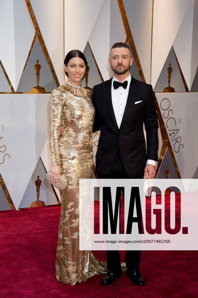 Feb 26, 2017 - Hollywood, California, U.S - JESSICA BIEL and Oscar-nominee JUSTIN TIMBERLAKE arrive at The 89th Oscars at the Dolby Theatre in Hollywood, CA on Sunday, February 26, 2017. Hollywood U.S - ZUMAz03_ 20170226_sho_z03_460