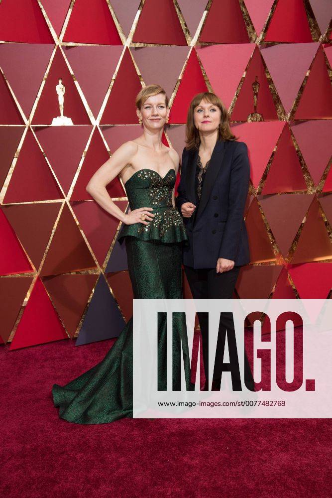 Feb 26, 2017 - Hollywood, California, U.S - Sandra Hüller and Maren Ade, Oscar nominee, arrive on the red carpet of The 89th Oscars at the Dolby Theatre in Hollywood, CA on Sunday, February 26, 2017. Hollywood U.S - ZUMAz03_ 20170226_sho_z03_304