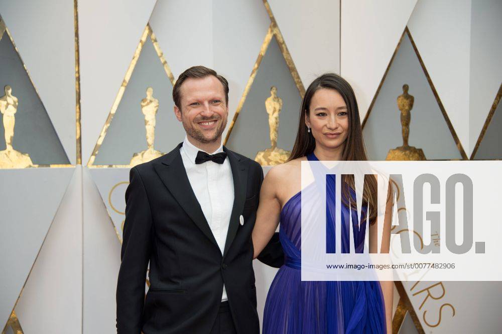 Feb 26, 2017 - Hollywood, California, U.S - Oscar-nominees, Orlando von Einsiedel and Joanna Natasegara arrive at The 89th Oscars at the Dolby Theatre in Hollywood, CA on Sunday, February 26, 2017. Hollywood U.S - ZUMAz03_ 20170226_sho_z03_213