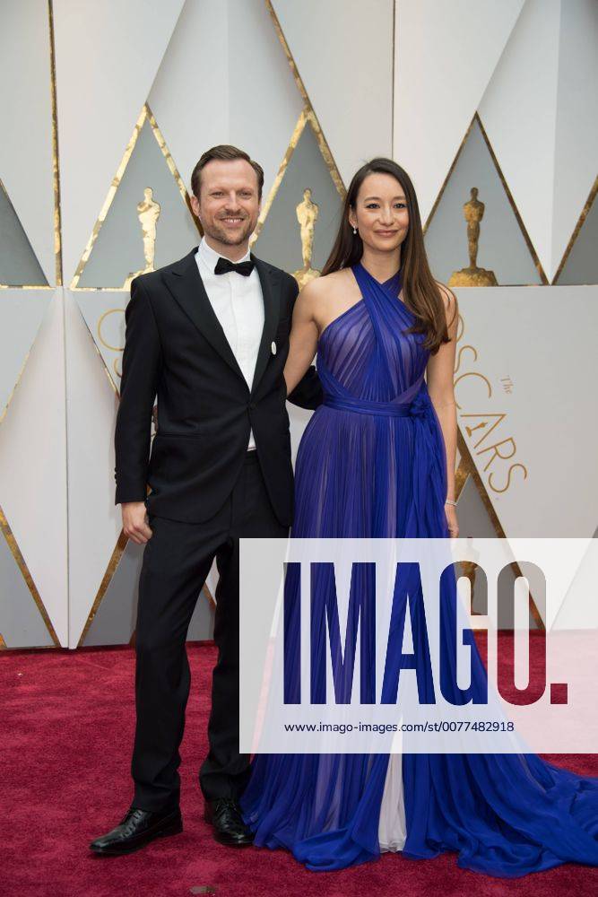 Feb 26, 2017 - Hollywood, California, U.S - Oscar-nominees, Orlando von Einsiedel and Joanna Natasegara arrive at The 89th Oscars at the Dolby Theatre in Hollywood, CA on Sunday, February 26, 2017. Hollywood U.S - ZUMAz03_ 20170226_sho_z03_212