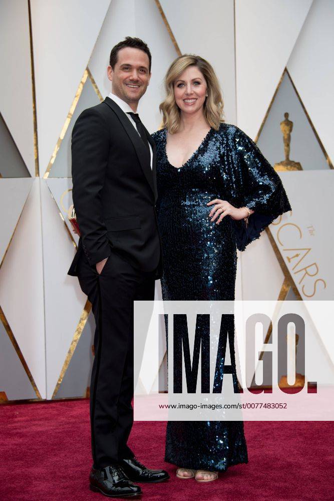 Feb 26, 2017 - Hollywood, California, U.S - Spencer Averick, Oscar nominee, and guest arrive on the red carpet of The 89th Oscars at the Dolby Theatre in Hollywood, CA on Sunday, February 26, 2017. Hollywood U.S - ZUMAz03_ 20170226_sho_z03_177