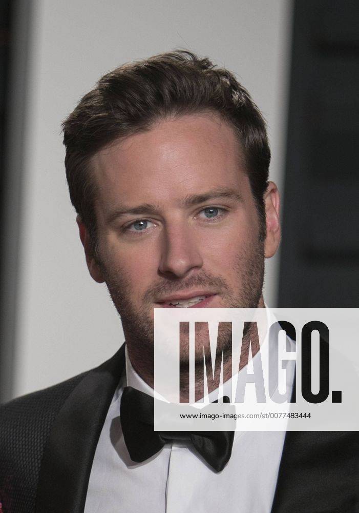 Beverly Hills, California, U.S - Armie Hammer on the red carpet at the 2017 Vanity Fair Oscar Party held at the Wallis Annenberg Center in Beverly Hills, California, Sunday February 26, 2017. Beverly Hills U.S. - ZUMAp124 20170227_zaa_p124_111