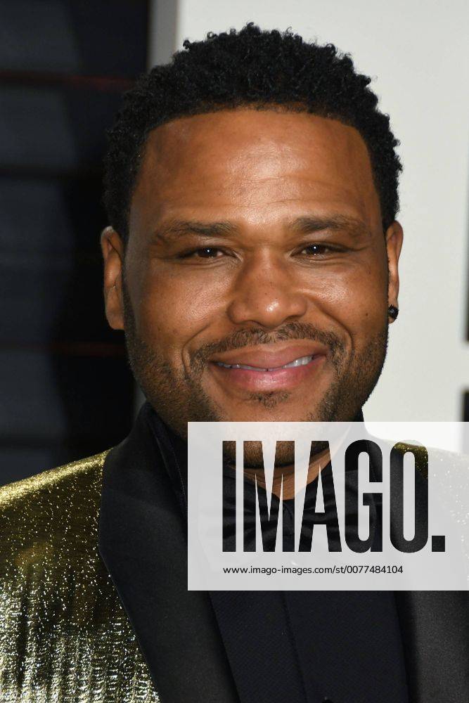 Beverly Hills, CA, United States - 26 February 2017 - Beverly Hills, California - Anthony Anderson. 2017 Vanity Fair Oscar Party held at the Wallis Annenberg Center. Photo Credit: AdMedia Beverly Hills United States - ZUMAa123 20170227_zaa_a123_956