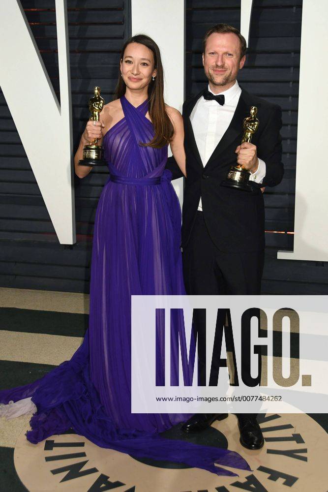 Beverly Hills, CA, United States - 26 February 2017 - Beverly Hills, California - Joanna Natasegara, Orlando von Einsiedel. 2017 Vanity Fair Oscar Party held at the Wallis Annenberg Center. Photo Credit: AdMedia Beverly Hills United States - ZUMAa123 20170227_zaa_a123_939