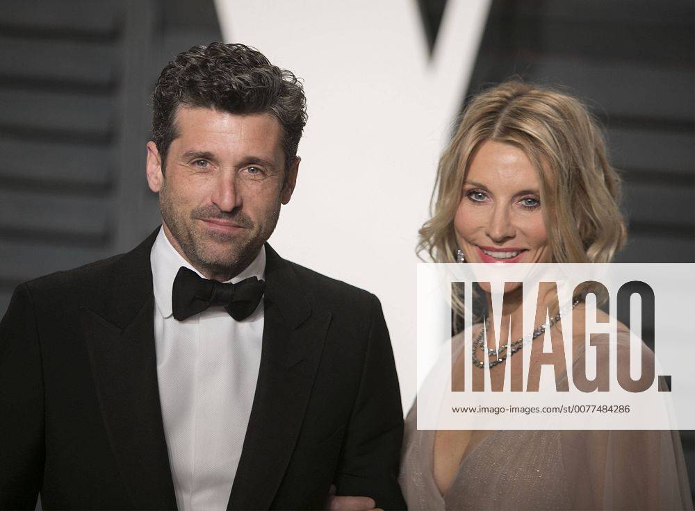 Beverly Hills, California, U.S - Patrick Dempsey & Jillian Dempsey on the red carpet at the 2017 Vanity Fair Oscar Party held at the Wallis Annenberg Center in Beverly Hills, California, Sunday February 26, 2017. JAVIER ROJAS PI Beverly Hills U.S. - ZUMAp124 20170227_zaa_p124_181