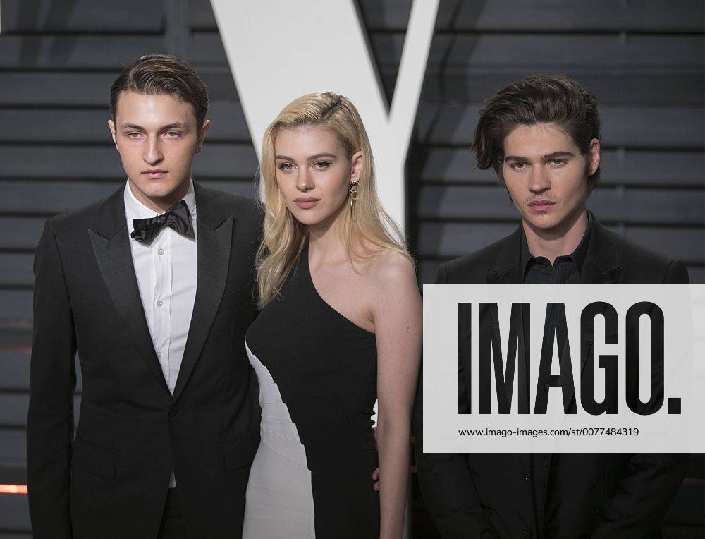 Beverly Hills, California, U.S - Nicola Peltz, Anwar Hadid & Will Peltz on the red carpet at the 2017 Vanity Fair Oscar Party held at the Wallis Annenberg Center in Beverly Hills, California, Sunday February 26, 2017. Beverly Hills U.S. - ZUMAp124 20170227_zaa_p124_176