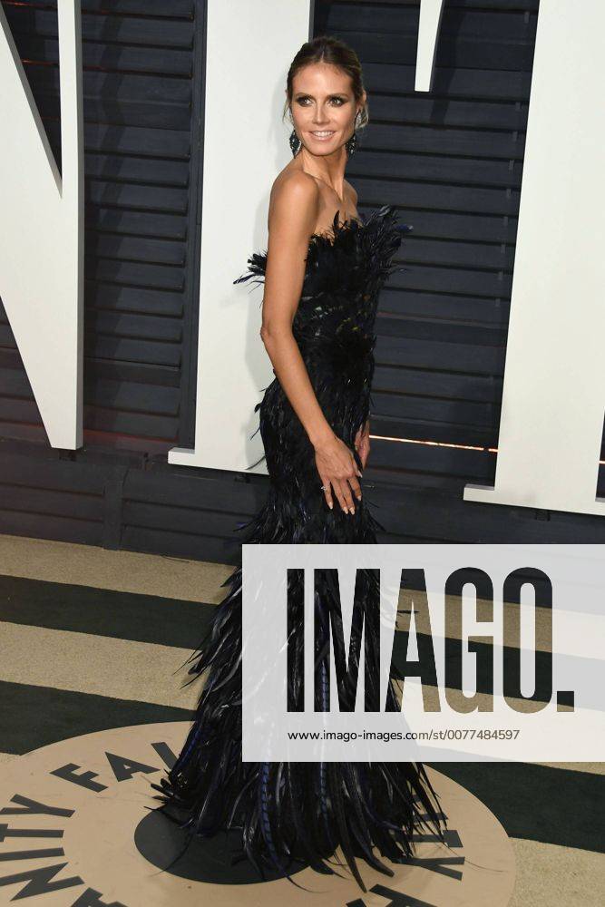 Beverly Hills, CA, United States - 26 February 2017 - Beverly Hills, California - Heidi Klum. 2017 Vanity Fair Oscar Party held at the Wallis Annenberg Center. Photo Credit: AdMedia Beverly Hills United States - ZUMAa123 20170226_zaa_a123_1571