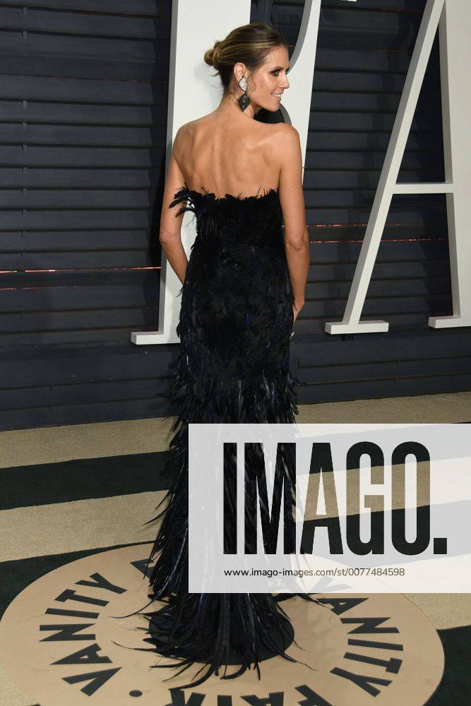 Beverly Hills, CA, United States - 26 February 2017 - Beverly Hills, California - Heidi Klum. 2017 Vanity Fair Oscar Party held at the Wallis Annenberg Center. Photo Credit: AdMedia Beverly Hills United States - ZUMAa123 20170226_zaa_a123_1572