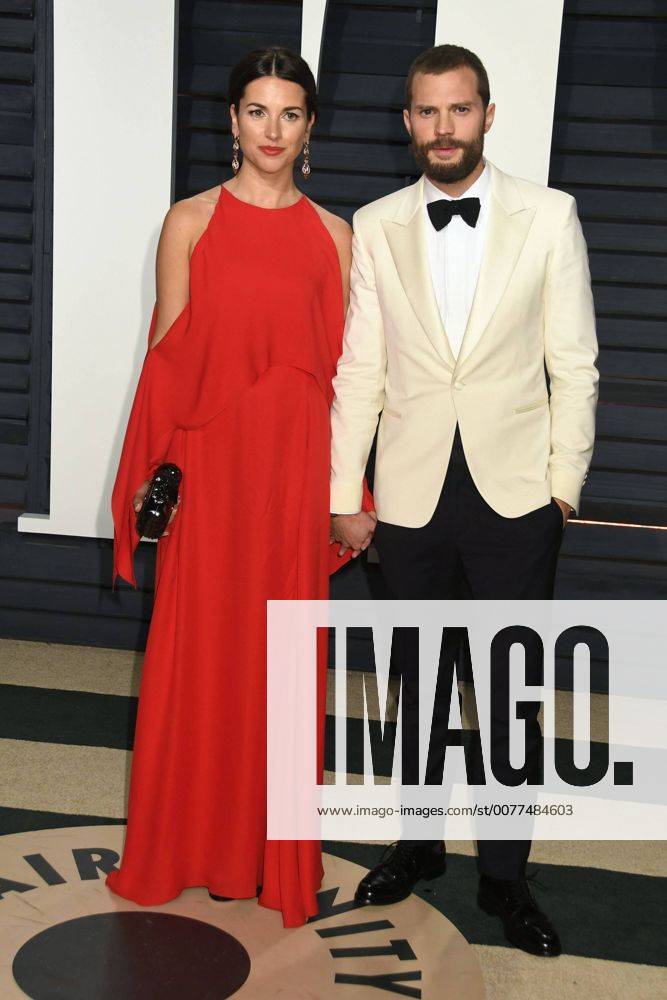 Beverly Hills, CA, United States - 26 February 2017 - Beverly Hills, California - Amelia Warner, Jamie Dornan. 2017 Vanity Fair Oscar Party held at the Wallis Annenberg Center. Photo Credit: AdMedia Beverly Hills United States - ZUMAa123 20170226_zaa_a123_1579