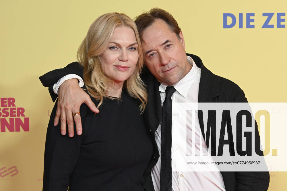 Anna Loos with husband Jan Josef Liefers at the world premiere of the movie Old White Man at Mathäser Filmpalast Munich, 22 10 2024 Foto:xR.xFuturexImagex mann_4112
