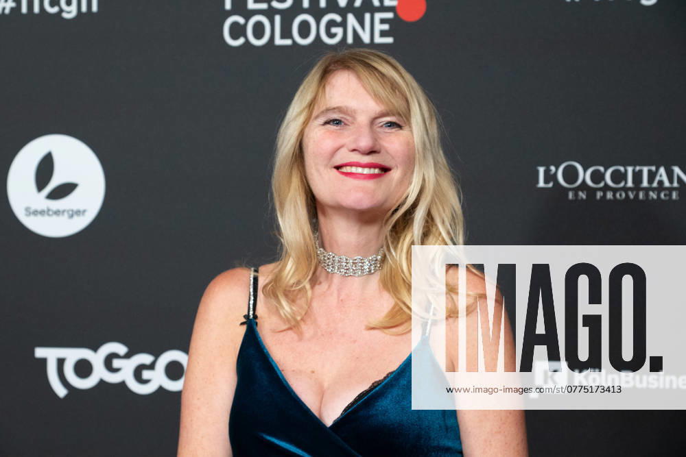Corinna NILSON, Actress, Red Carpet, Red Carpet Show, Arrival, Film Festival Cologne Awards in Cologne