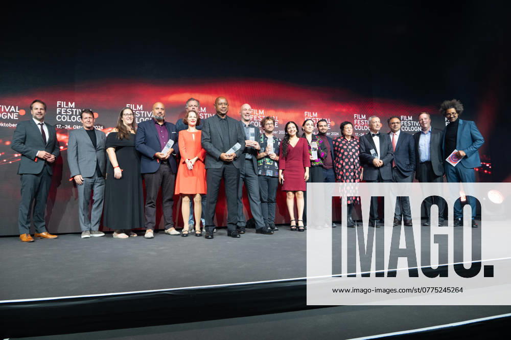 Final photo with all award winners, Film Festival Cologne Awards in Cologne