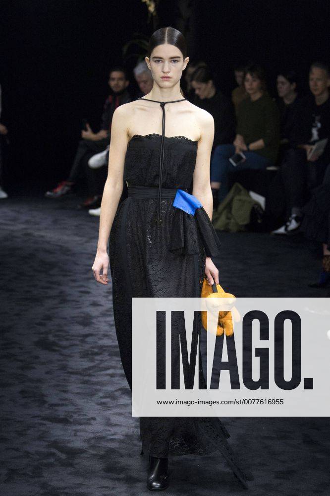 Marineau Starface 2017-03-02 Paris France Paris Fashion Week. Defile PAP Automne-hiver 2017. LOEWE. Loewe , autumn-winter 2017 Paris, France Editorial use only
