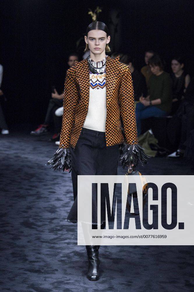 Marineau Starface 2017-03-02 Paris France Paris Fashion Week. Defile PAP Automne-hiver 2017. LOEWE. Loewe , autumn-winter 2017 Paris, France Editorial use only