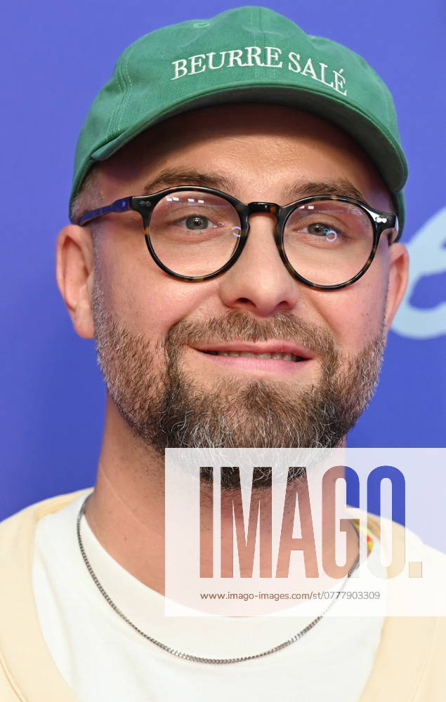 Singer Mark Forster, the German voice of Branch, comes to the premiere of the Animaltion film Trolls 3 Together Strong, which will be released in cinemas on 19 10 2023