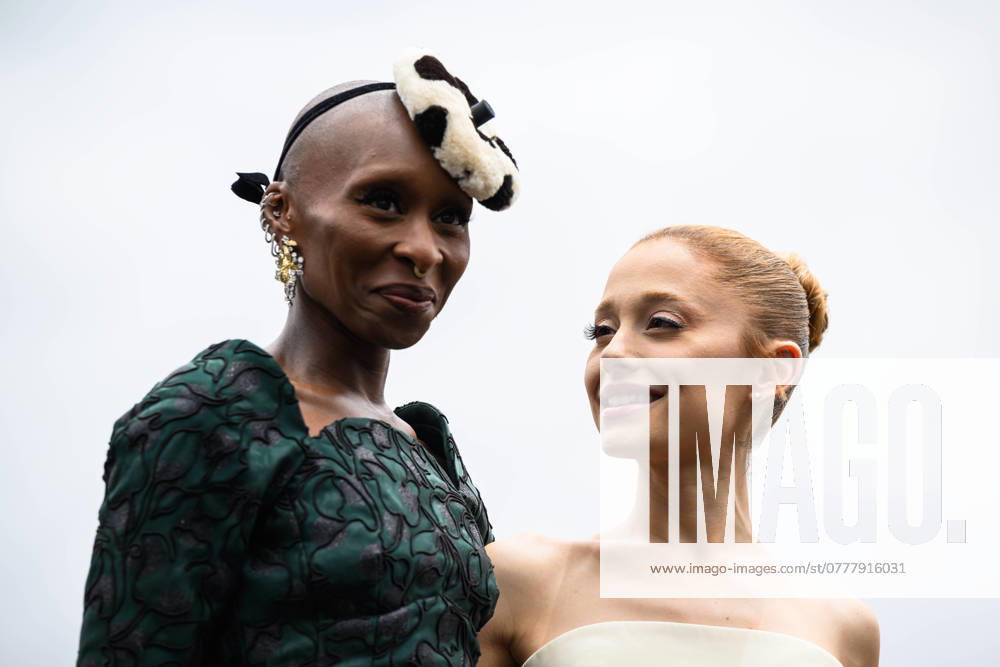 WICKED PHOTO CALL SYDNEY, Wicked cast members Cynthia Erivo (left), and Ariana Grande pose for a photograph during a media call at Mrs Macquarie s Chair in Sydney, Tuesday, November 5, 2024. ( NO ARCHIVING, , NO USE IN BOOKS WITHOUT CONSENT Sydney New South Wales Australia