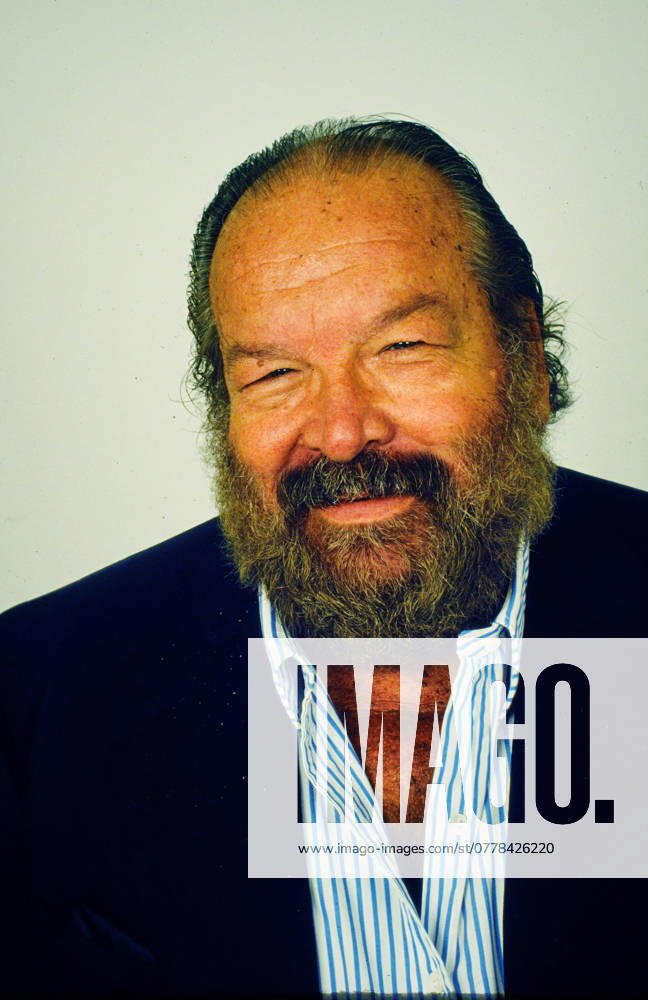 Bud Spencer, geboren als Carlo Pedersoli in Neapel, italienischer Schauspieler und Action Darsteller, Portrait, circa 1988.