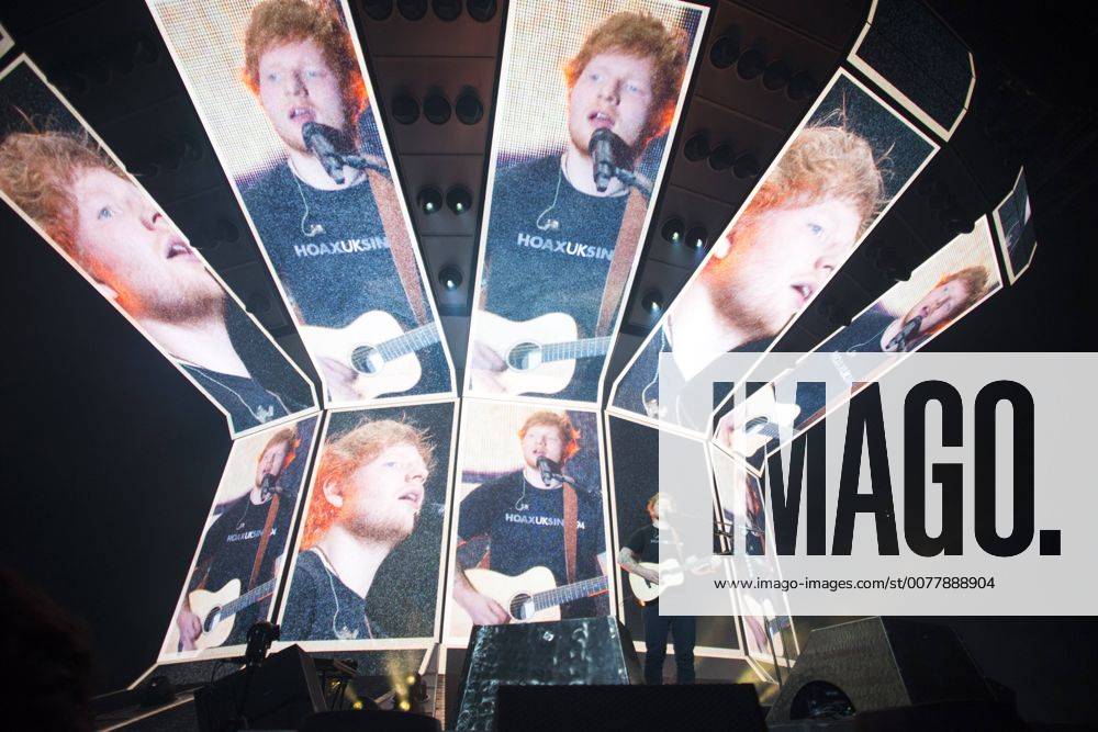 Entertainment Bilder der Woche Themen der Woche Ed Sheeran, Olympiahalle München. 21.03.2017