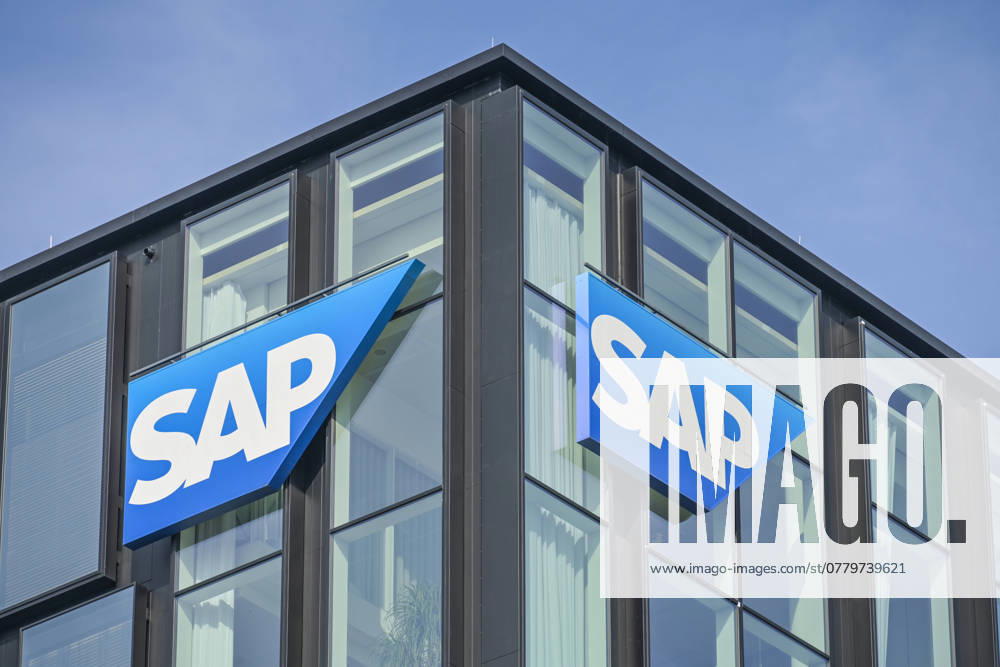 SAP high-rise building, branch office and training center, administration, Frankfurter Strasse, Sossenheimer Strasse, Eschborn, Main Taunus District, Hesse, Germany