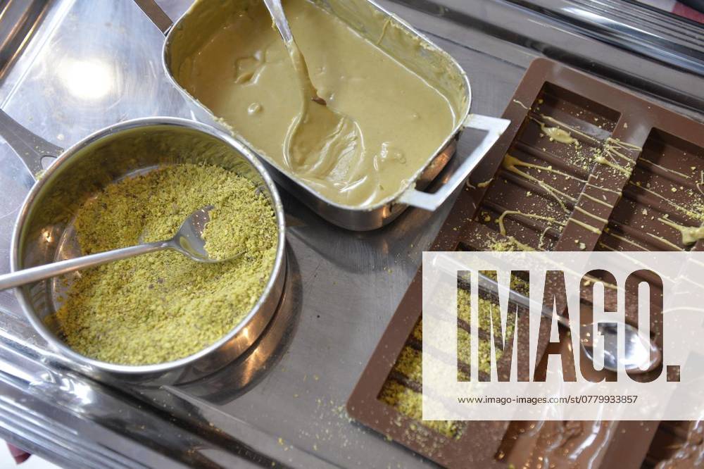 Moers Restaurant Culinario launches a series of workshops on making Dubai chocolate EDITORIAL PURPOSES ONLYDubai chocolate ingredients on Sunday, 17 11 2024, at the Dubai Chocolate Workshop in Moers Germany NRW Moers Copyright OleksandrxVoskresenskyi