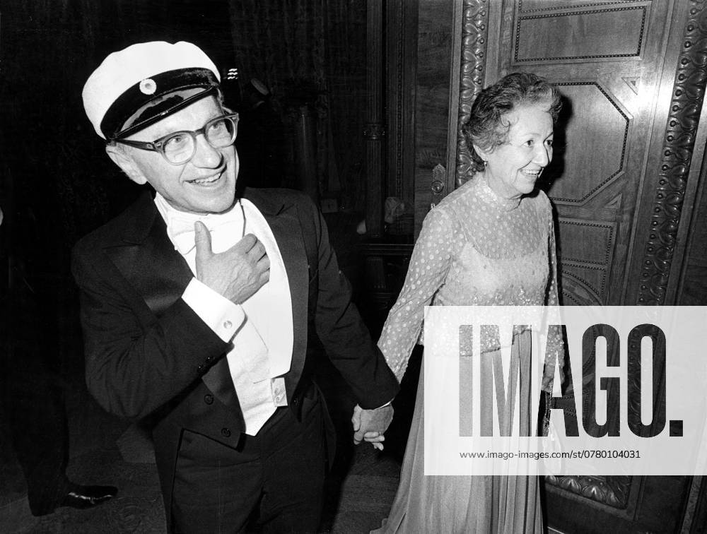 From left Milton Friedman, American economist and statistician, awarded the Alfred Nobel Prize in Economics in 1976 Rose Friedman, Professor of Economics at the University of Chicago, born in Ukraine but working in the United States, married to Milton Friedman Arriving at Stockholm City Hall for the Nobel Ceremony STOCKHOLM SWEDEN