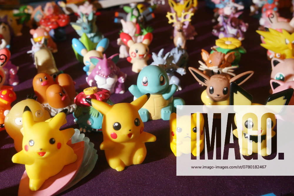 Collection of Pokemon, pictured at Sun Yuen Long Centre, Yuen Long. 13 March 2008 Hong Kong China