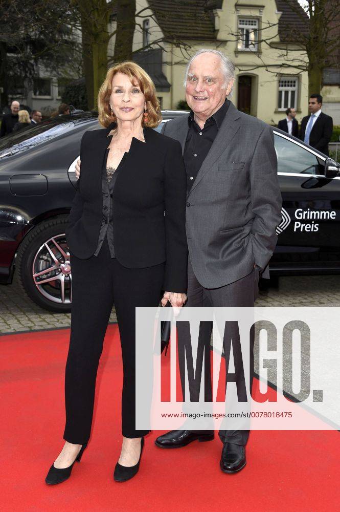 Senta Berger mit Gatte Michael Verhoeven bei der 53. Verleihung des Grimme Preises 2017 im Theater der Stadt Marl. Marl, 31.03.2017 Foto:xF.xFuturexImage