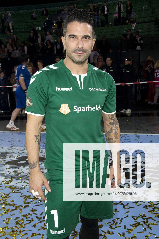 Marc Terenzi vom Team Dschungel in der TV Show Die große ProSieben Völkerball Meisterschaft 2017 im Gerry Weber Stadion. Halle Westfalen, 01.04.2017 Foto:xF.xFuturexImage