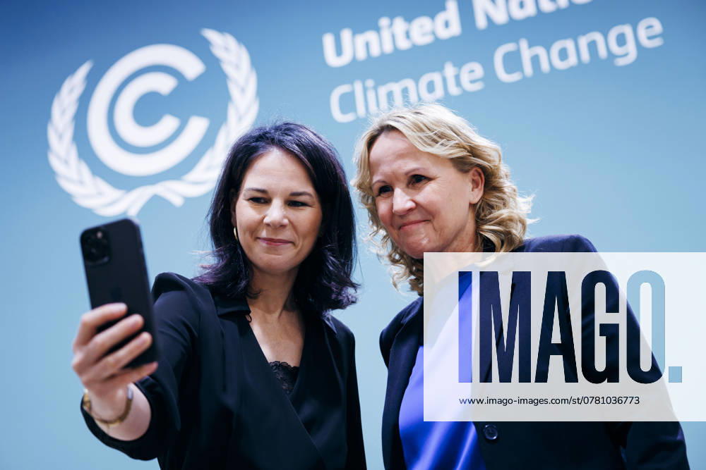 Annalena Baerbock Buendnis 90 Die Gruenen , Federal Foreign Minister and Steffi Lemke Buendnis 90 Die Gruenen , Federal Minister for the Environment, Nature Conservation, Nuclear Safety and Consumer Protection, photographed during COP29 in Baku, 21 11 2024 Photographed on behalf of the Federal Foreign Office AA Baku Azerbaijan