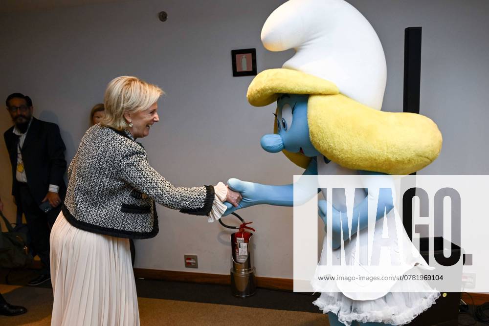 Princess Astrid of Belgium pictured during the third day of an economic mission to Brazil (22 11-01 12), in Sao Paulo, Monday 25 November 2024. Princess Astrid is in Brazil for a nine days visit in the country along with a Belgian economic mission. DIRKxWAEM 106381941