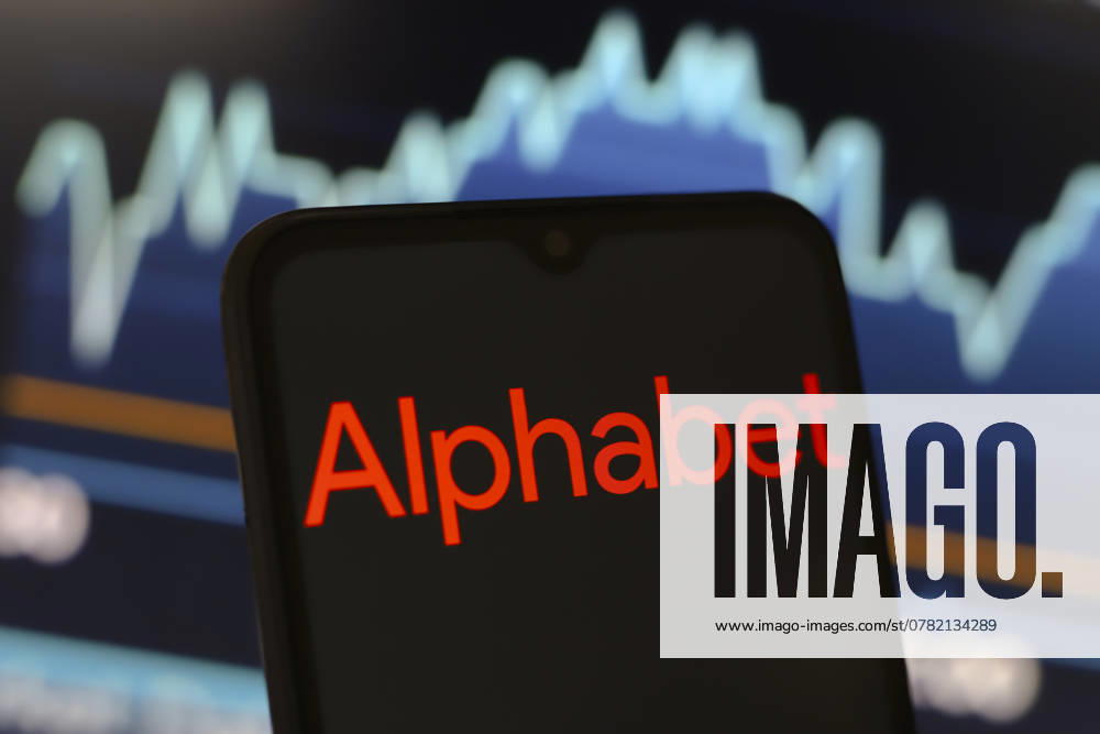 Big Techs Illustrations The Alphabet Inc. logo appears on the screen of a smartphone in Reno, United States, on November 27, 2024. (Photo Illustration by Jaque Silva NurPhoto) Reno United States