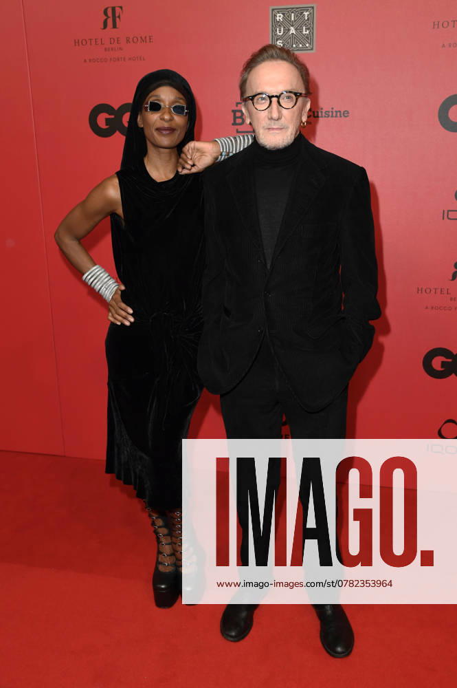 Marius Müller Westernhagen with wife Lindiwe Suttle at the 26th GQ Men of the Year Awards 2024 in the Orangerie Schloss Charlottenburg Berlin, 28 11 2024 Foto:xF.xFuturexImagex gq_berlin_4318