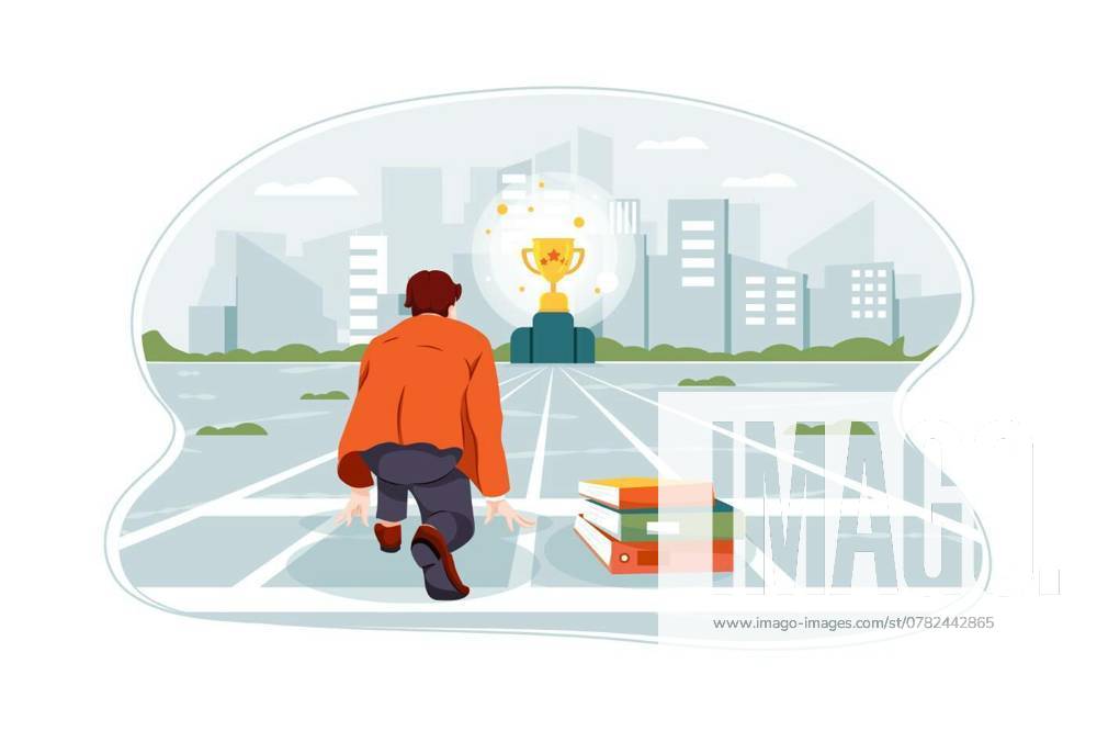 Business Goal, Business Illustration concept. Flat illustration isolated on white background, Business Illustration concept. Flat illustration isolated on white background, 27.09.2024,