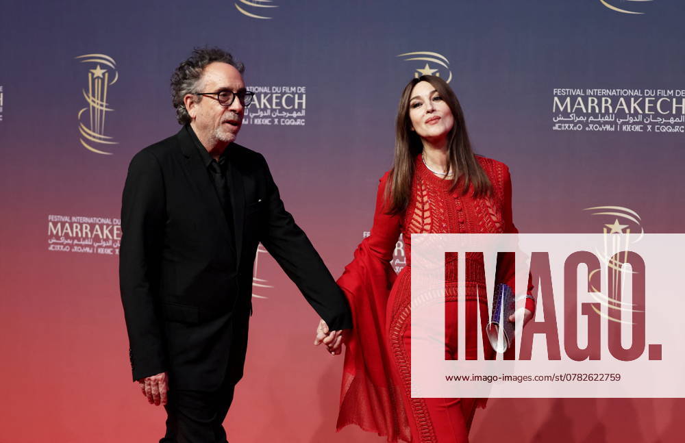 Bilder des Jahres 2024, Entertainment 11 November Photocall of the Ceremony Tribute to Sean Penn during Day Two Of the 21st Marrakech International Film Festival Tim Burton, Monica Bellucci at the photocall of the Ceremony Tribute to Sean Penn during Day Two Of the 21st Marrakech International Film Festival in Marrakech, Morocco, on November 30, 2024 Dominique Jacovides Bestimage Celebs attend the Ceremony Tribute to Sean Penn during Day Two Of the 21st Marrakech International Film Festival in Marrakech, Morocco, on November 30, 2024 Marrakech Morocco
