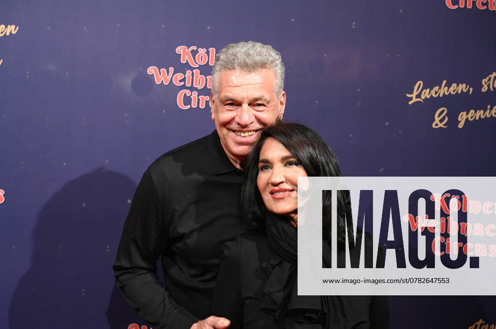 Jürgen Hingsen and his wife Francesca are coming to the premiere of the 9th Cologne Christmas Circus, which will be performing in Cologne until 05 01 2025