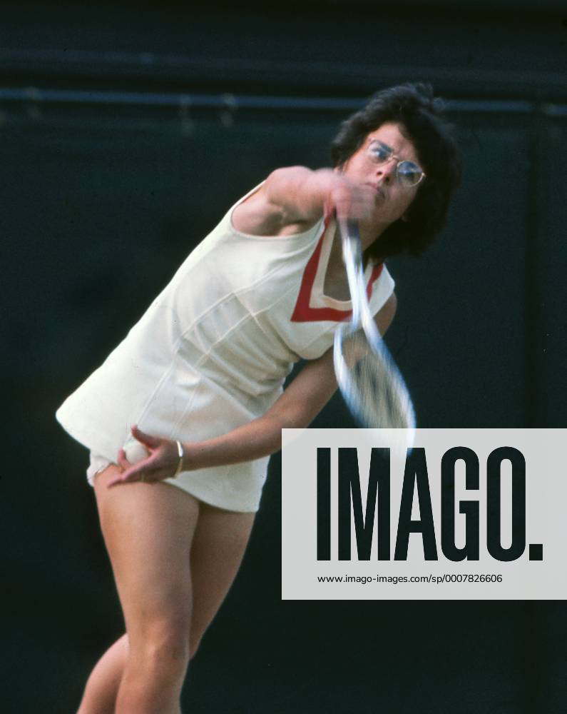 Billie Jean King (USA) Bournemouth Tennis Championships; June 1969 Tennis