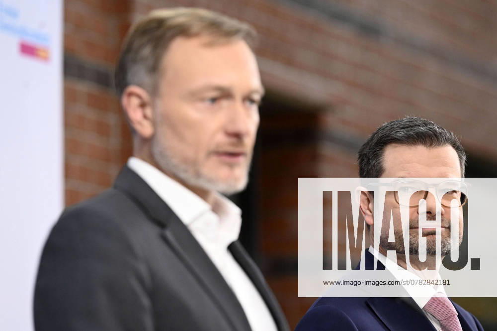 Christian Lindner and Marco Buschmann at the FDP press conference to introduce the new Secretary General Marco Buschmann at Hans Dietrich Genscher Haus Berlin, 02 12 2024 Foto:xF.xFuturexImagex buschmann_4203